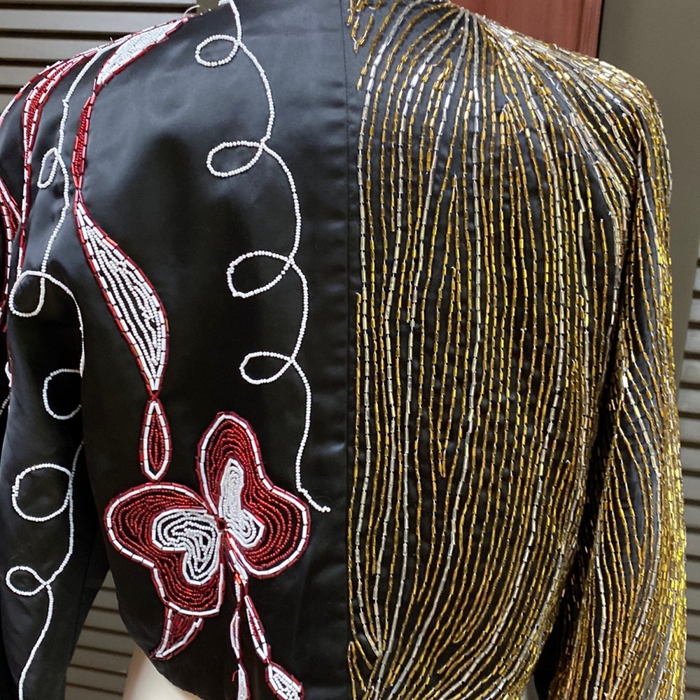 Lumari’s Runway Couture Extraordinary Designed Hand-Beaded Jacket